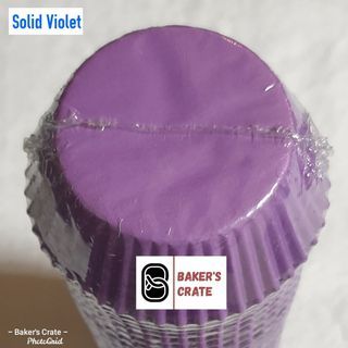 Baking Cups / Cupcake Liner 3oz (1000pcs per pack) - Solid Violet