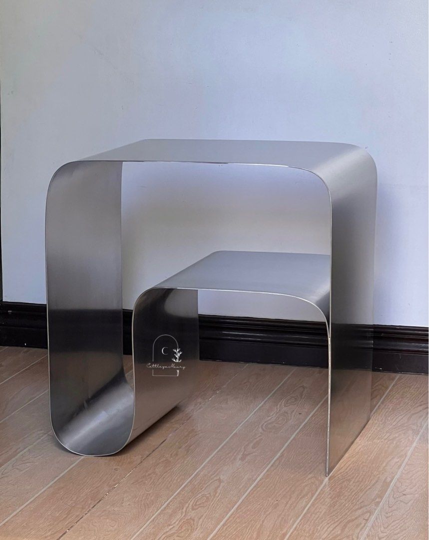 Bauhaus Stainless Table (Category: Coffee & Tea Tableware) located in Dasmarinas. Submitted by shoptinyframe (Listing ID 1304281574, Image 1). Description: Made to order ; 1-2weeks leadtime Kindly DM us in our other socials for fast transaction as we cannot reply each of messages here. Thank you :) IG: @cattleyamaury FB: Cattleya Maury.