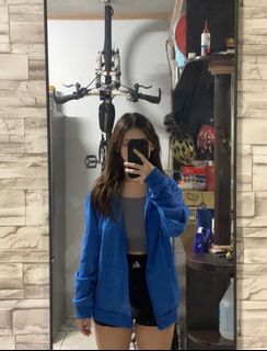 Blue Zipper Jacket