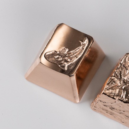 BNIB] CROOKEY x KOHAKU & KLC Modern Rose Gold Plated Metal Artisan