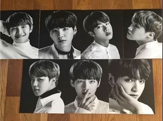 BTS Wings Kyocera Premium Postcard Set