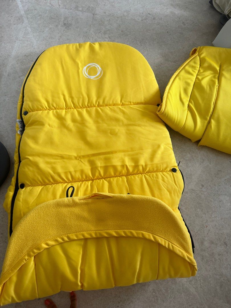 Bugaboo yellow footmuff outlet