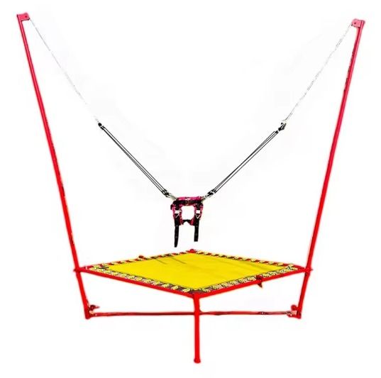 BUNGEE TRAMPOLINE (OUTDOOR ACTIVITY) (Category: Other Sports Equipment and Supplies) located in Quezon City. Submitted by wrbreyestrading (Listing ID 1304351103, Image 2). Description: BUNGEE TRAMPOLINE (OUTDOOR ACTIVITY) PHP 30,000 PHP 30,000 PHP 30,000 Material: Stainless steel Style: Without protective net Jumping mat: PP Material Made Usage: Jump Entertainment Springs: Super High-strength Galvanized Capacity: Max 150kg For inquiries, message 