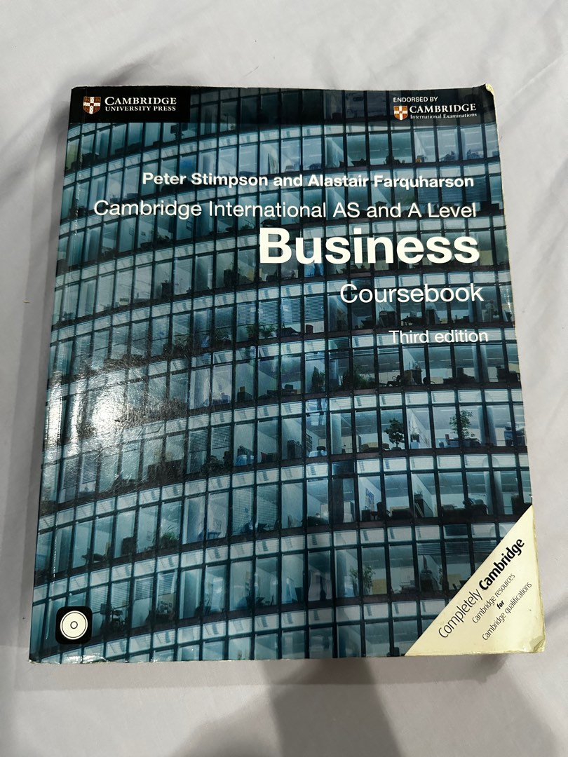 CAMBRIDGE BUSINESS TEXTBOOK visual data 5