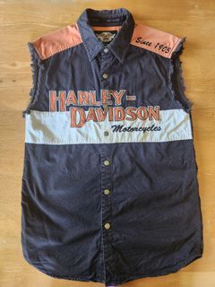 Classic Harley Davidson motor cycle vest
