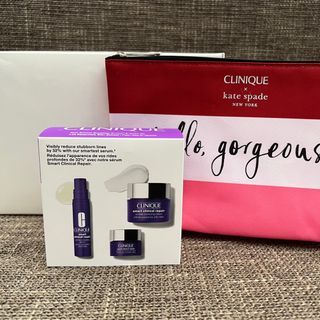 Clinique set with free Kate Spade pouch