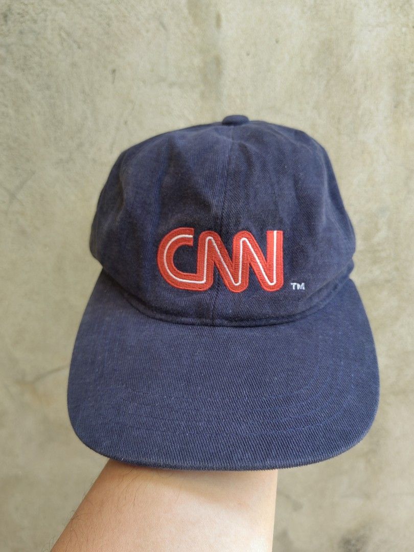 CNN News Hat Men s Fashion Watches Accessories Caps Hats on Carousell
