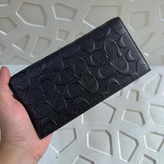 Coach Mens Pocket Wallet in Signature Leather