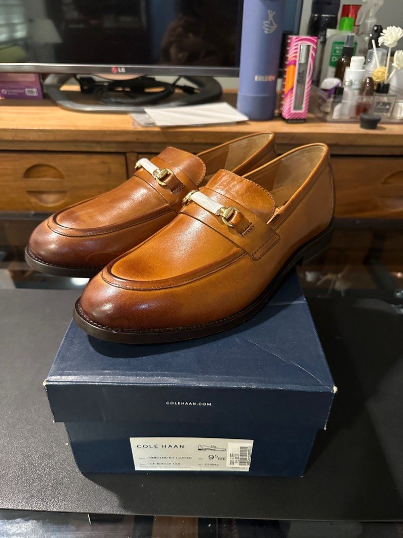 Cole Haan Kneeland Bit Loafers Men s Fashion Footwear Dress Shoes on Carousell