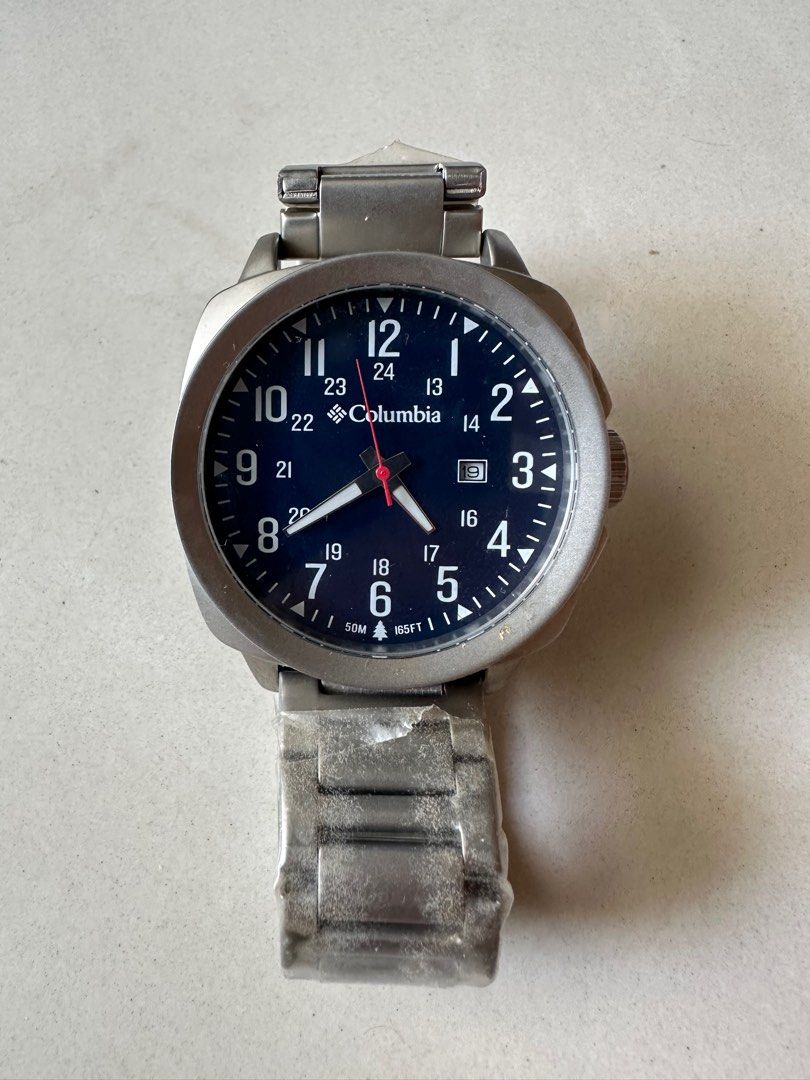 Columbia Men s CA018 410 Cornerstone Analog Display Quartz Silver Watch