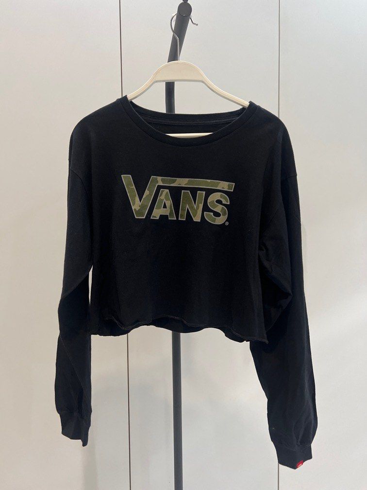 Vans crop sweater store