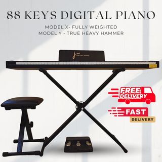 Jw Digital piano 88 Keys (Fully Weighted/Hammer Weighted) Collection item 1