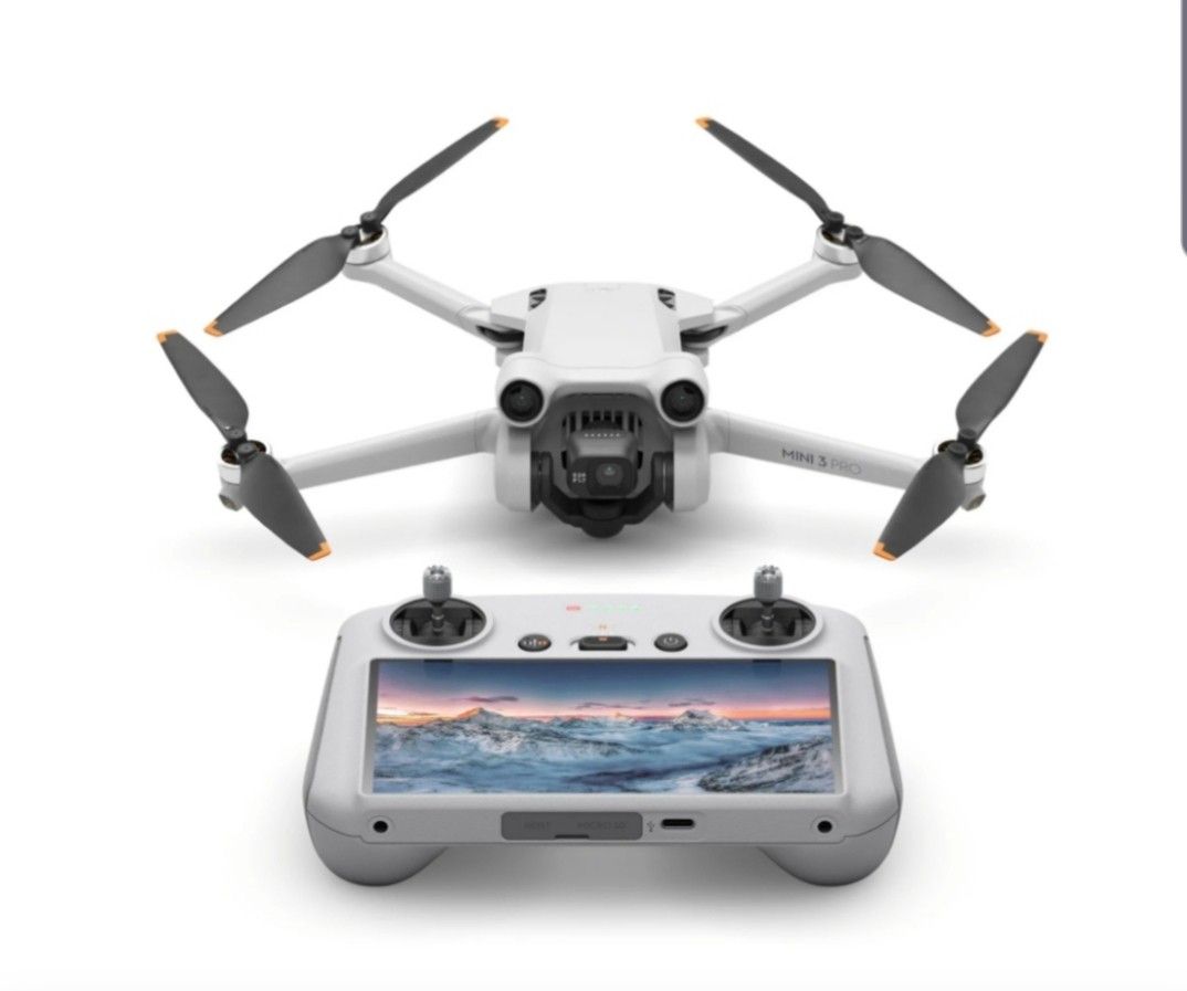 全新)未開封DJI Mini 3 Pro+DJI RC大疆/帶屏遙控器/航拍機/飛行電池1個 