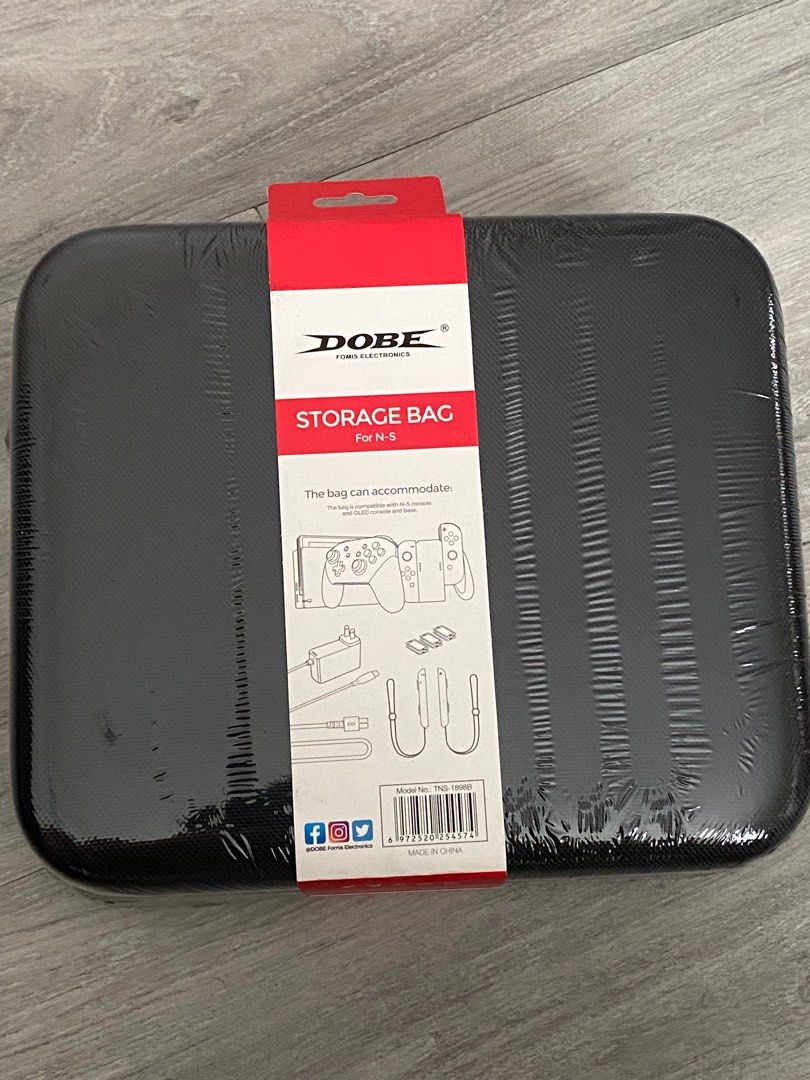 DOBE Nintendo Switch Case (Category: Cases & Covers) located in Quezon City. Submitted by garagesale555 (Listing ID 1304302869, Image 1). Description: Sealed/Unopened/Brand New DOBE Nintendo Switch Case.