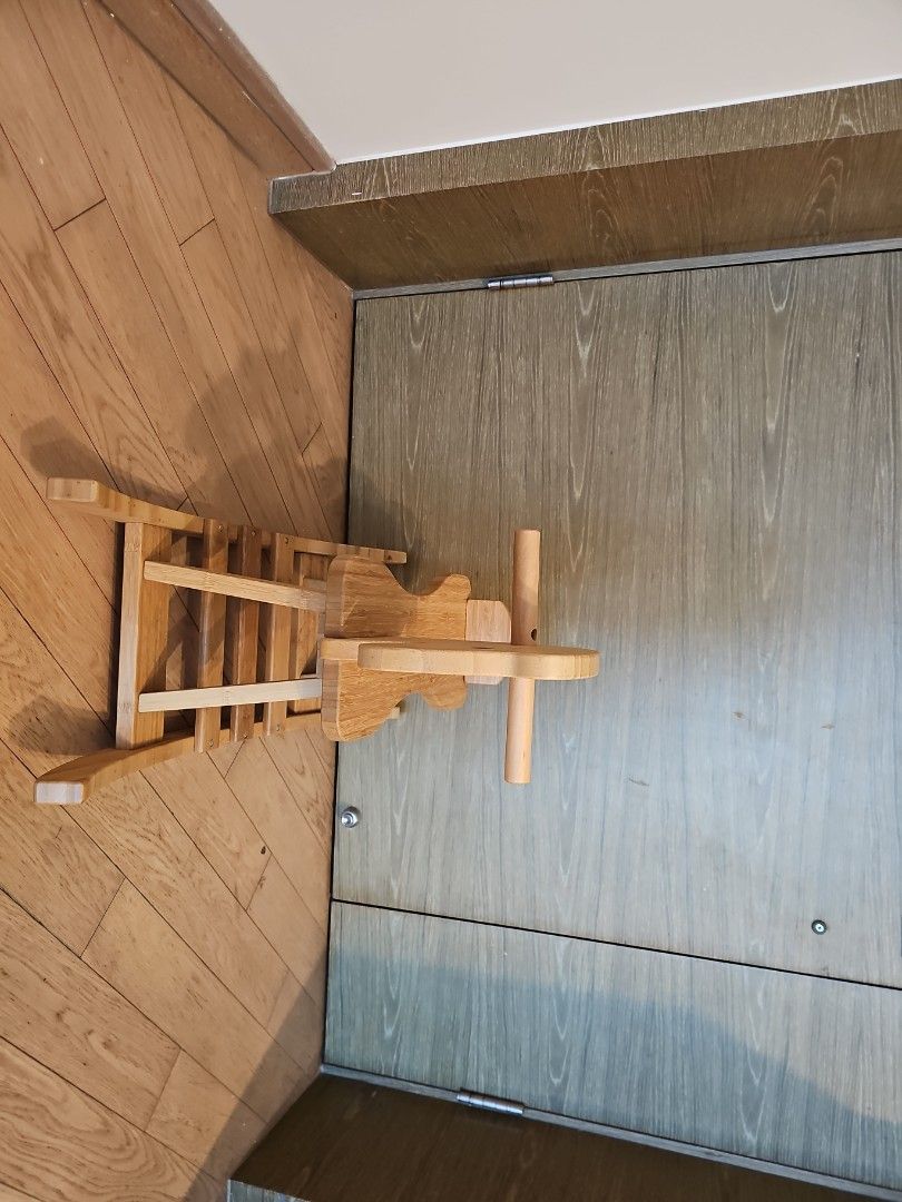 EverEarth bamboo rocking horse Carousell