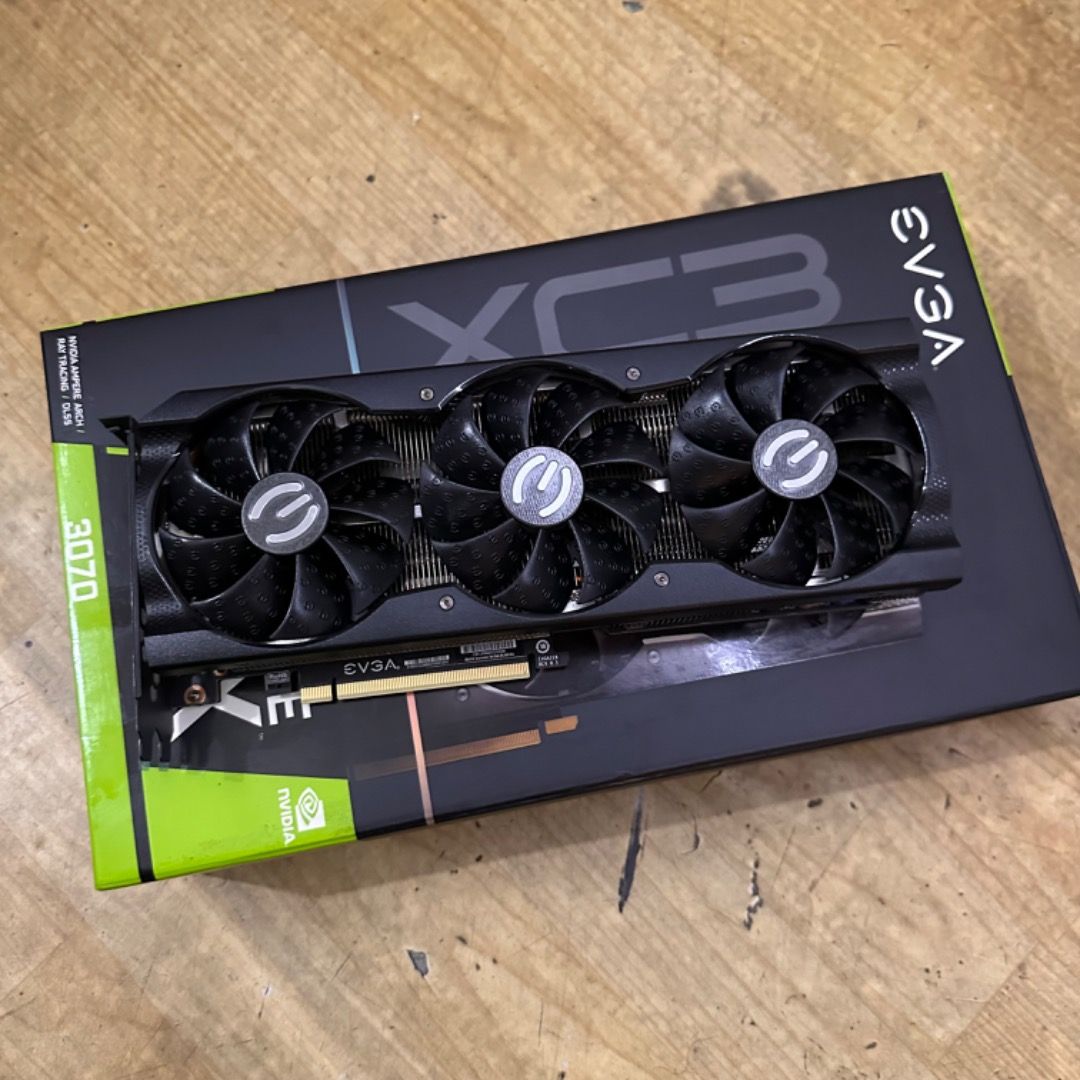 EVGA 08G-P5-3751-KR GeForce RTX 3070 XC3 Black Gaming, 8GB GDDR6 