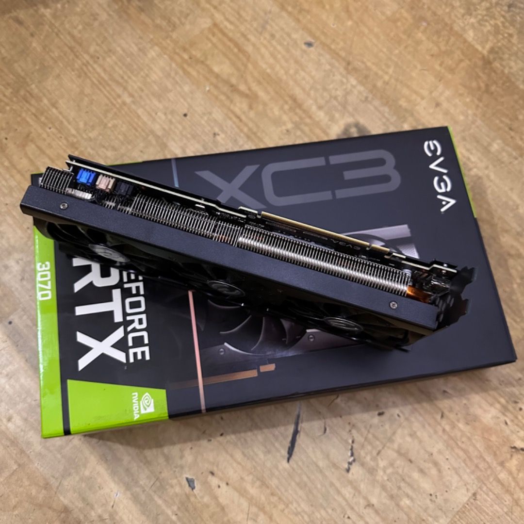 EVGA 08G-P5-3751-KR GeForce RTX 3070 XC3 Black Gaming, 8GB GDDR6