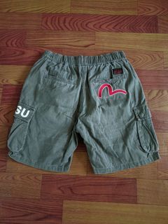 Evisu Cargo Shorts