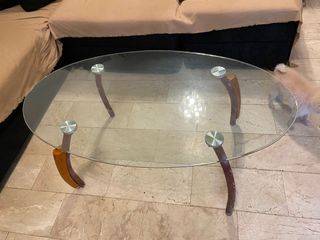 GLASS CENTER TABLE
