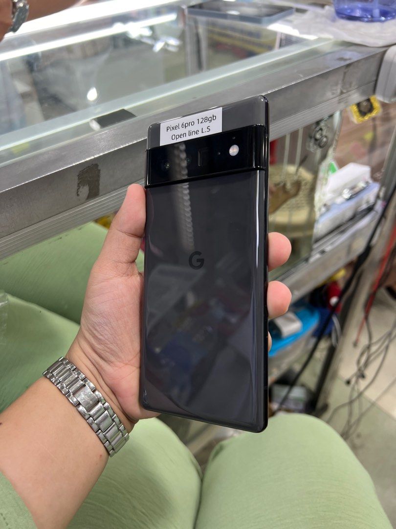 Google Pixel 6pro 128gb Dualsim FU (Category: Google Pixel) located in San Juan City. Submitted by javedsgadgetshop (Listing ID 1304280714, Image 2). Description: OPEN FOR INSTALLMENT VIA CREDIT CARD/SPAY/BILLEASE/GGIVES & SWAP/TRADE-IN! WE BUY AND SELL ( ANYKINDS OF UNIT BINIBILI PO NAMIN)! PTPA : Padelete po f bawal Read ❗️Onhand ‼️ Google Pixel 6pro •128gb •NTC Variant •Good batt health •Factory Unlock •95% Smoothness •No hidden issue | No Rep