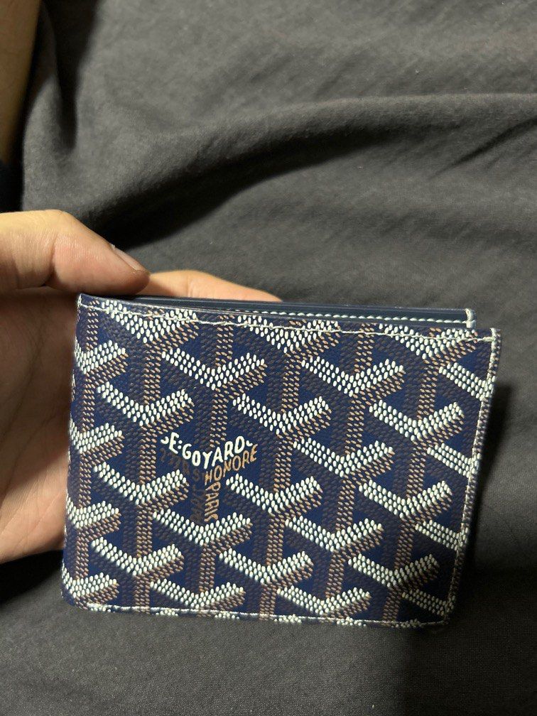 GOYARD VICTOIRE WALLET NAVY