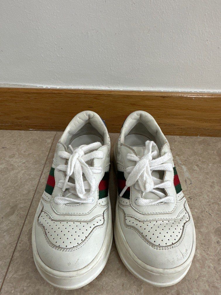 Footwear Gucci Toddler Shoes Gucci Kids Sneakers Shoes White EUR26