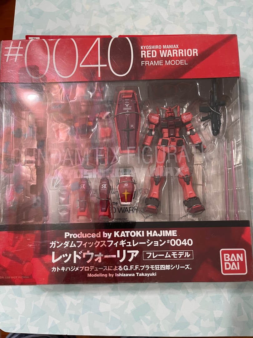 ガンダムフィックスフィギュレーション #0040 レッドウォリアー レビュー】 #310 ガンダムフィックスフィギュレーション 0040 レッド