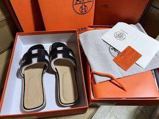 Hermes Oran sandals 39