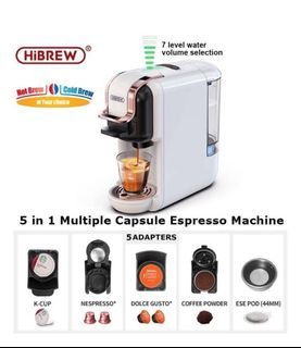 HiBrew 5 in 1 Coffee Machine Capsule Maker