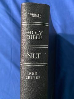 Holy Bible in New Living Translation (NLT) in Leatherbound Cover
