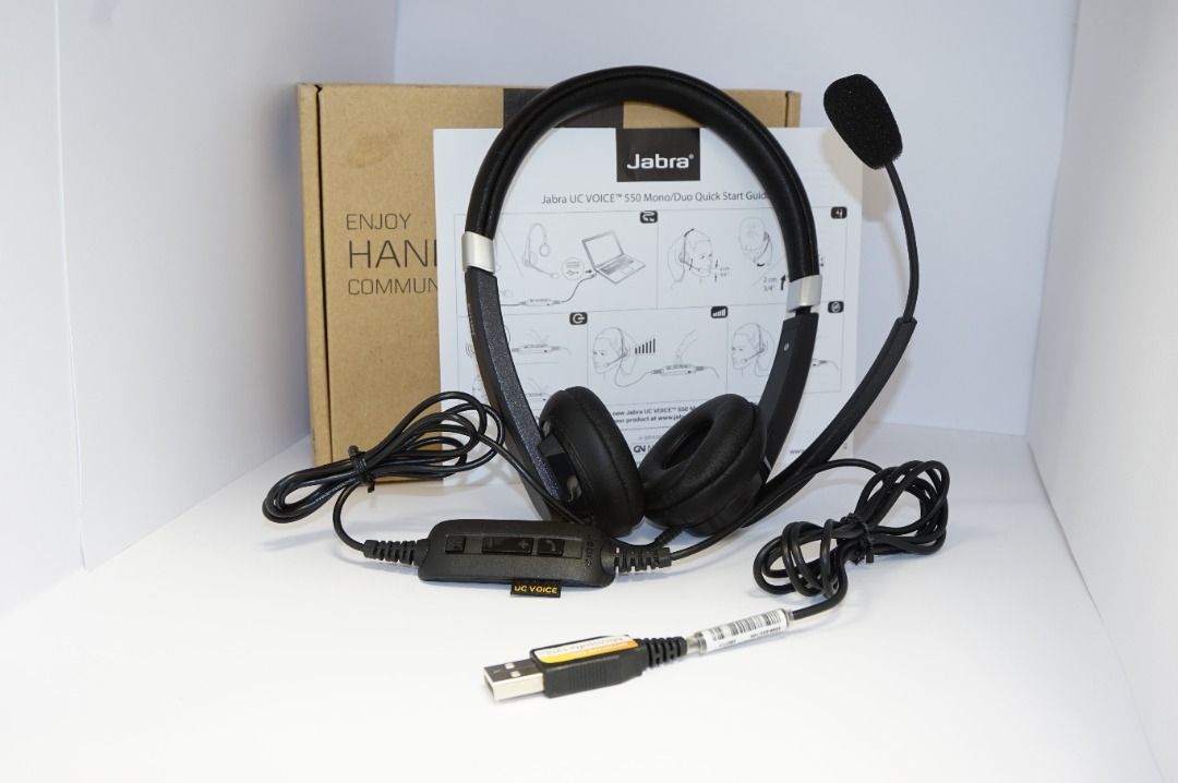 HOT Corded Headset Jabra Uc Voice 550 Ms Duo Jabra UC Voice