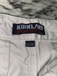 KIRKLAND "WHITE" CHINO PANTS