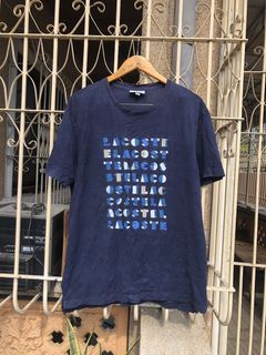 Lacoste Letter Block Graphic Tee