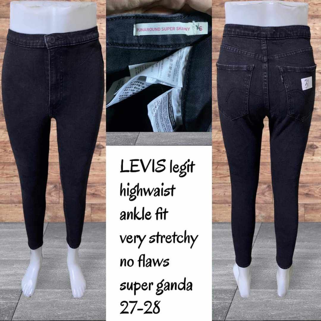 Levis runaround skinny Women s Fashion Bottoms Jeans on Carousell