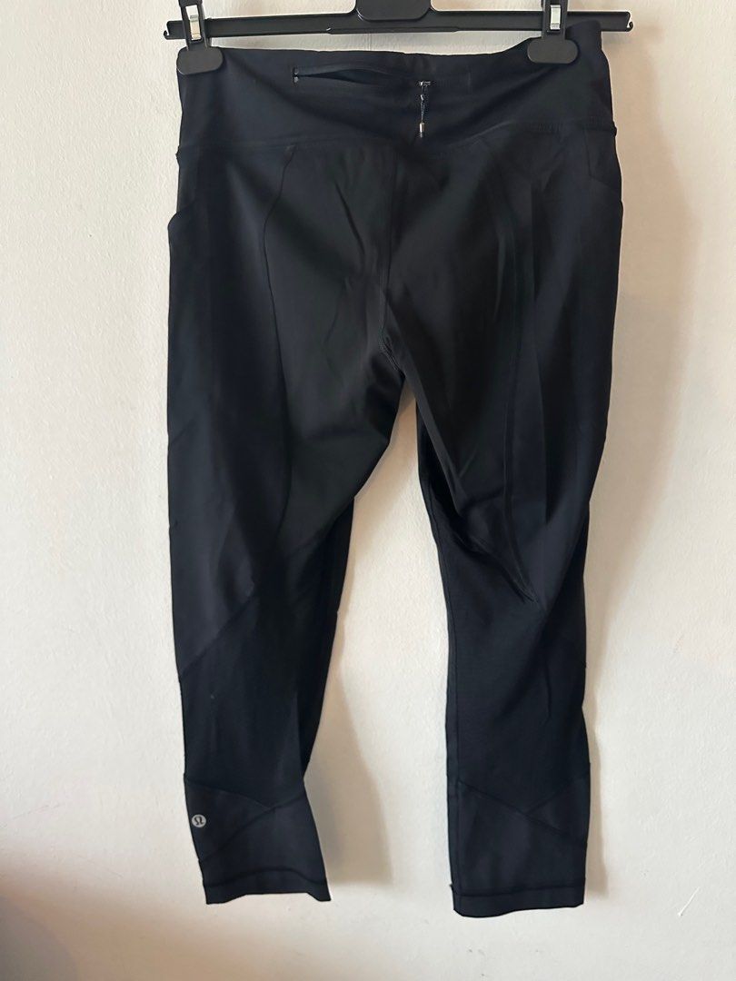 Lululemon crop leggings with side pockets cheap