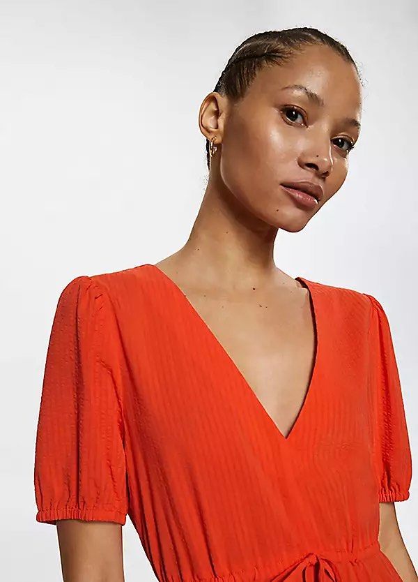 Mango coral dress outlet