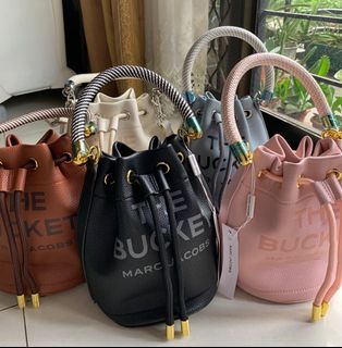 Marc Jacob’s Leather Bucket Bag hand bag and shoulder bag for women and men