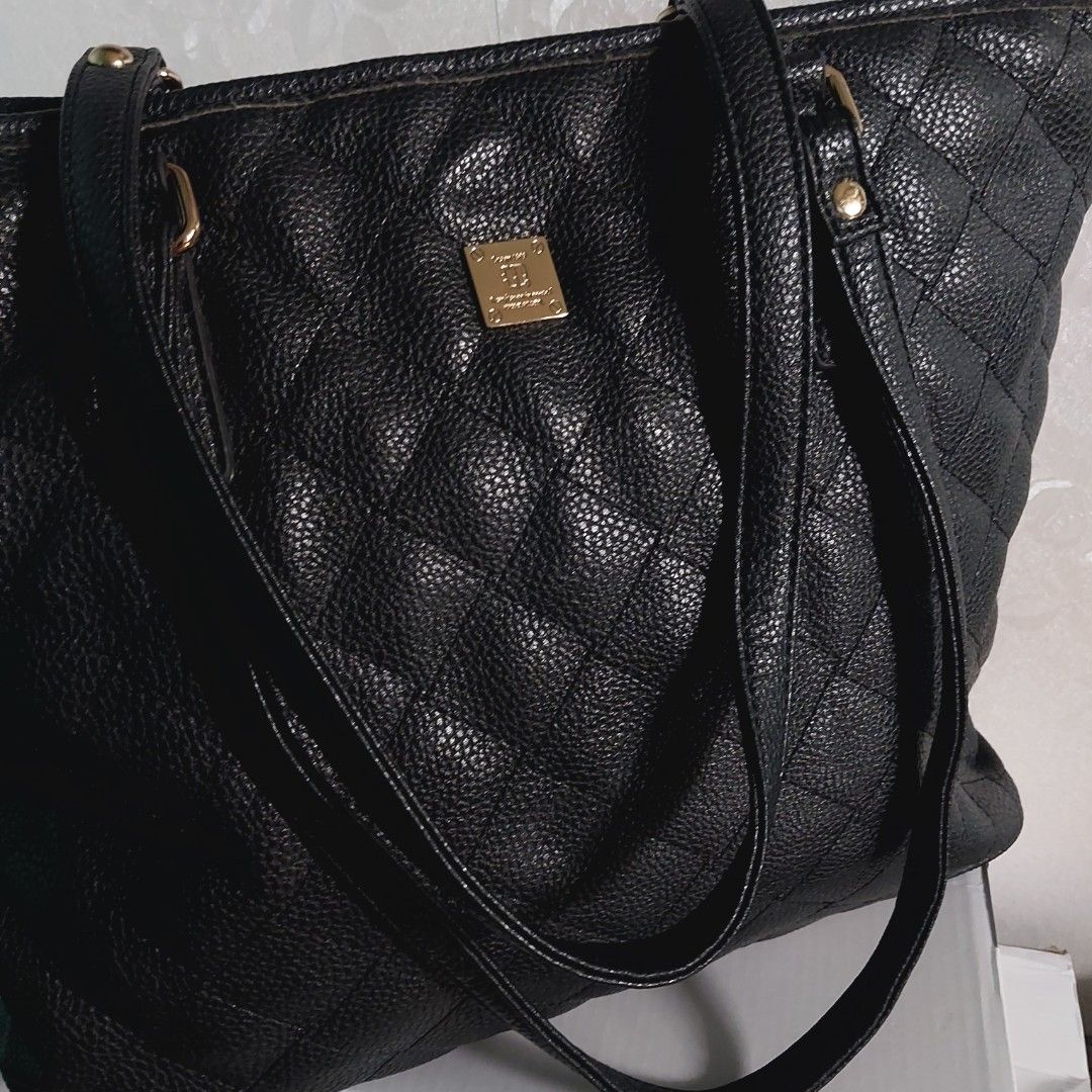 Nicole Miller Tote Bag, Barang Mewah, Tas Dompet di Carousell