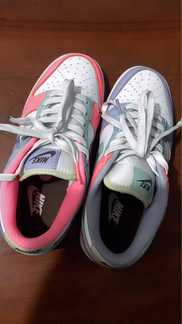 grade school nike dunk low easter candy