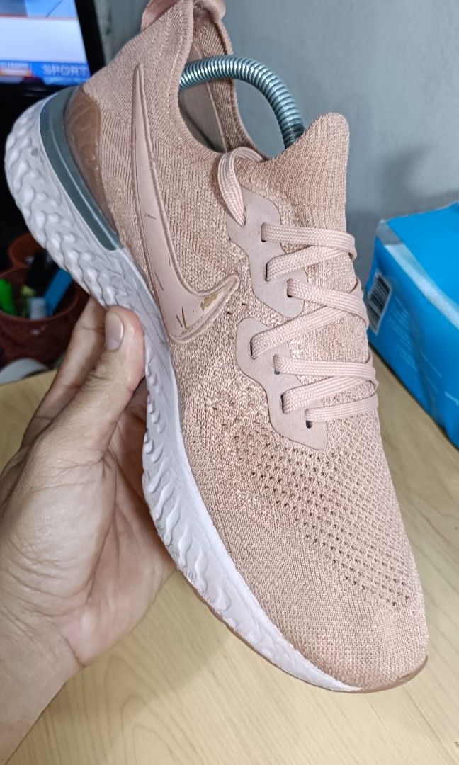 Nike epic react flyknit rose gold shop
