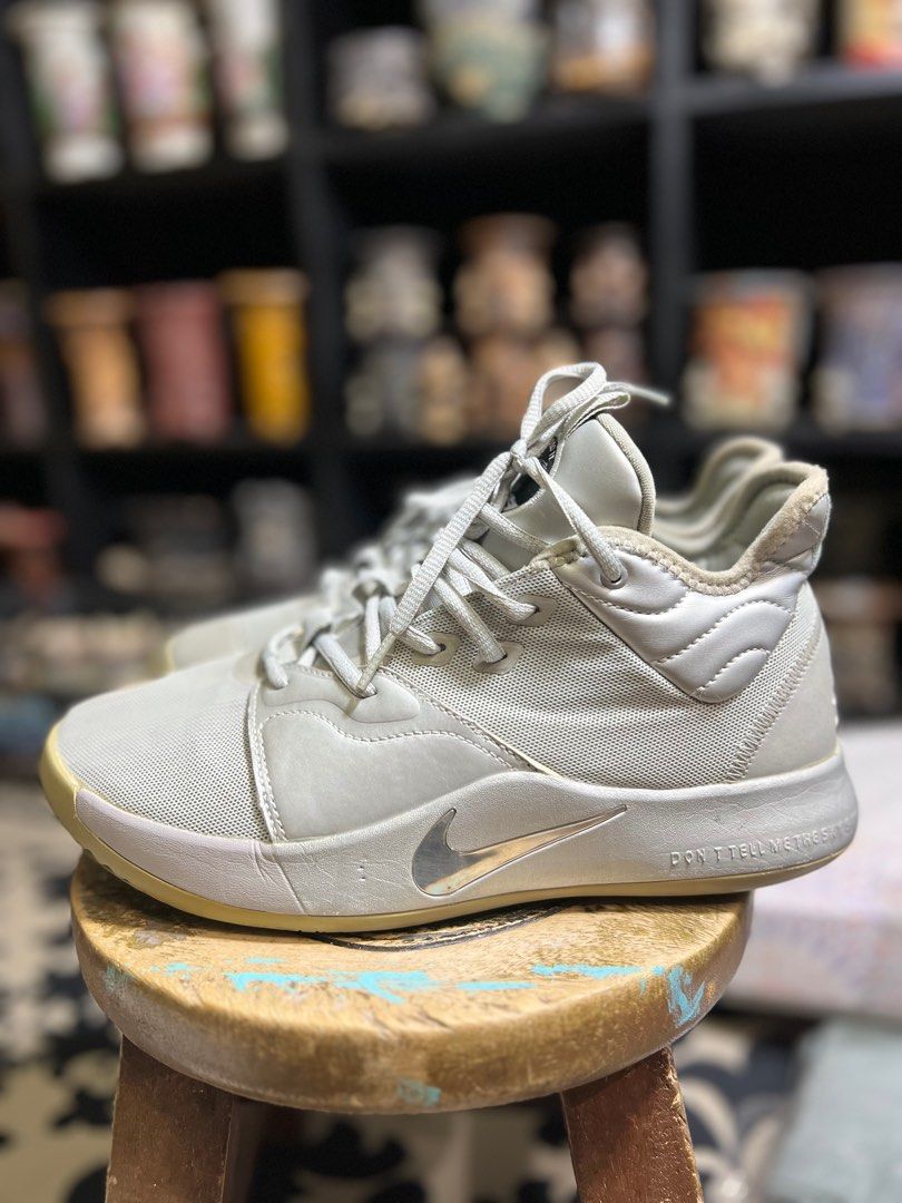 Nike X Nasa PG3 Silver Men s Fashion Footwear Sneakers on Carousell