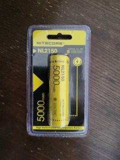 Nitecore NL2150 Lithium Ion battery new tech