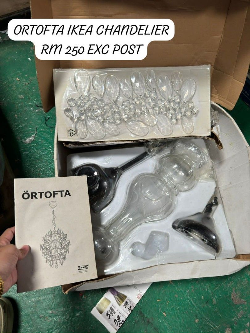 ikea シャンデリア ORTOFTA オルトフタ Ortofta Ikea Chandelier
