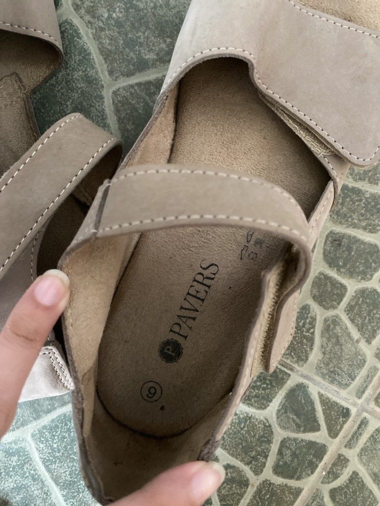 Pavers strappy sandals hotsell