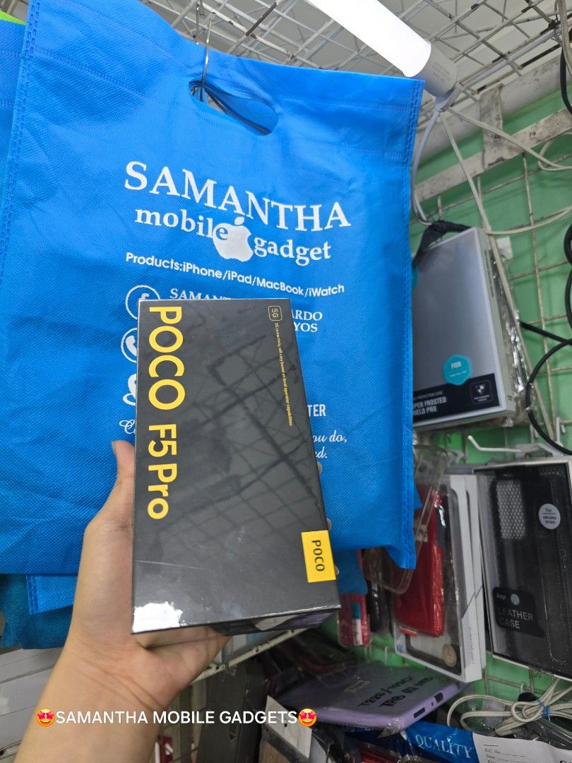 Poco F5 Pro 12gb 512gb Snapdragon Global Version (Category: Xiaomi) located in Quezon City. Submitted by samanthaga21954 (Listing ID 1304353835, Image 1). Description: Poco F5 Pro 12gb 512gb Snapdragon Global Version Brandnew Sealed with Warranty Onhand Stock.