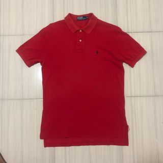 Polo by Ralph Lauren Polo Shirt in Red
