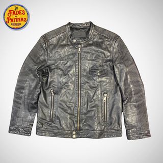 Prada Lambskin Leather Moto Jacket