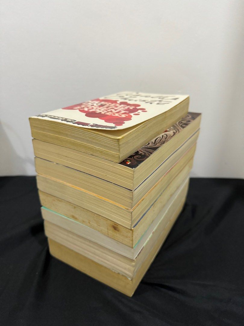 Preloved Books for 250 pesos each (Category: Storybooks) located in Caloocan City. Submitted by rdvmxch (Listing ID 1304436345, Image 2). Description: Agatha Christie - Murder on the Orient Express MMPB PB sizes: Daphne Du Maurier - Jamaica Inn SOLD Yann Martel - Life of Pi Naoise Dolan - Exciting Times SOLD Alice Sebold - Lovely Bones Gayle Forman - I was Here Rainbow Rowell - Fangirl Ruth Jones - Never Greener Please see pics for condition Ship