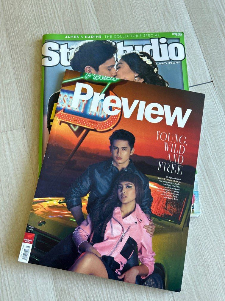Preview & Star Studio (Category: Magazines) located in Paranaque City. Submitted by daze_closet (Listing ID 1304290879, Image 1). Description: If you’re a #Jadine fan this one is for you. Selling one of their cover magazines in really good condition for very low price. .