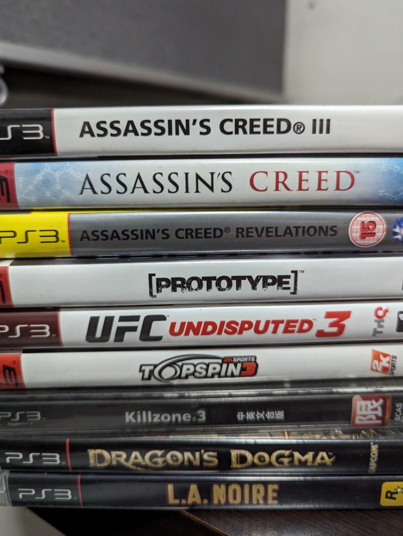 PS3 Games (Category: PlayStation) located in Singapore. Submitted by redspeedz (Listing ID 1304325310, Image 1). Description: Buy any 3 for $12.